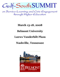Belmont University Program Cover